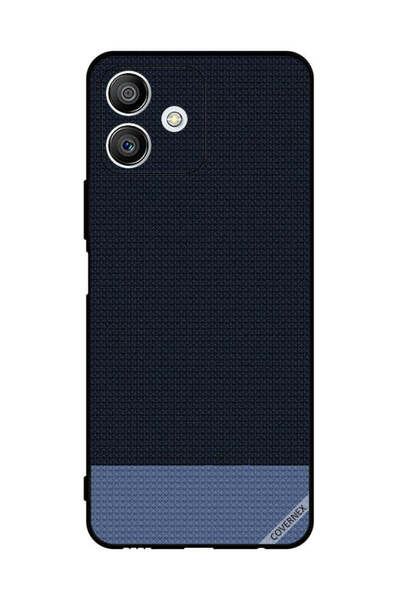 Covernex غطاء حماية لهاتف Honor Play6T Pro بنقشة أشكال منقطة باللون الأزرق