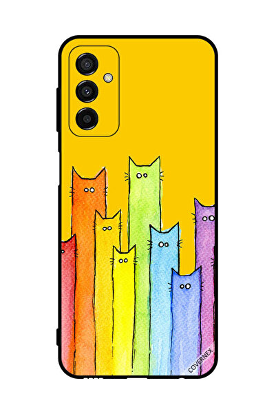 Covernex غطاء حماية لهاتف سامسونج جالاكسي F23 بتصميم دمية قطة
