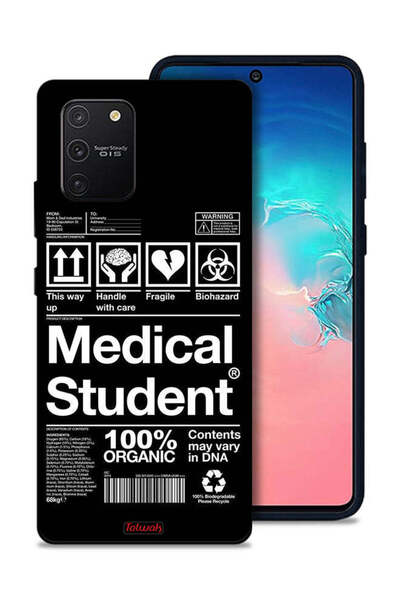Tolwak غطاء حماية لهاتف Samsung Galaxy S10 Lite، ملصق طالب الطب