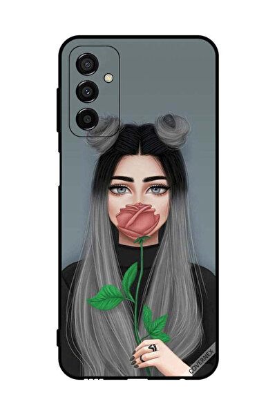 Covernex Protective Case Cover For Samsung Galaxy F23 Cute Girl Hide Mouth On...