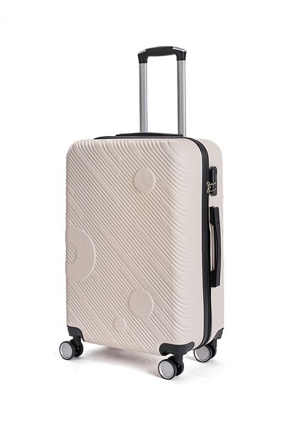 LİMRA Limra 3-piece hardside luggage set with a modern design, measuring 28-24-20 inches