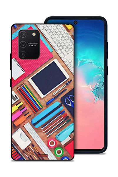 Tolwak غطاء حماية لهاتف سامسونج جالاكسي S10 لايت بتصميم فتاة هوبي ديسك