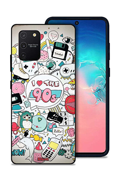 Tolwak غطاء حماية لهاتف سامسونج جالكسي S10 لايت - أحب التسعينيات