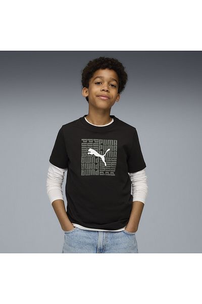Puma Γραφικό Μπλουζάκι Νεανικής