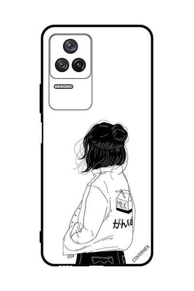 Covernex غطاء حماية لهاتف شاومي ريدمي كي 50 فتاة تفكر بعمق كبير