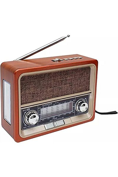 DLC Shine Best Retro Bluetooth USB Radio with Hi-Fi Speaker & DSP