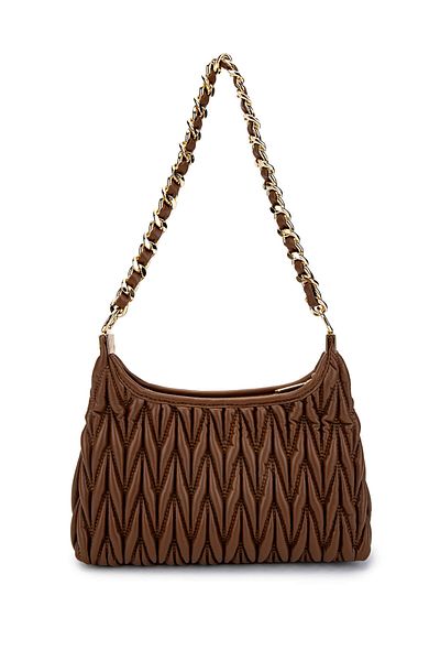 Tamer Tanca Women's Vegan Camel Shoulder Bag