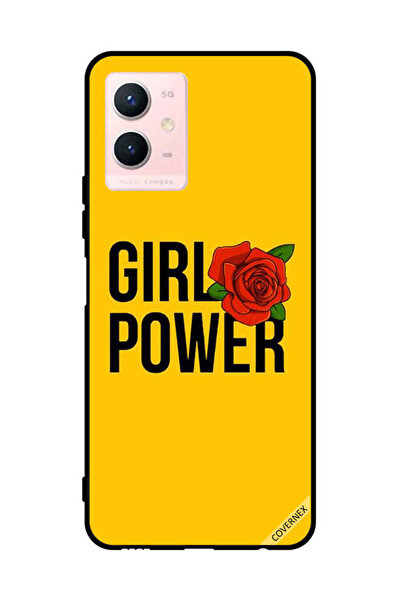 Covernex Protective Case Cover For vivo Y33s 5G Girl Power Yellow