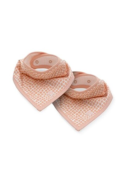 Jollein Set 2 bavete bandana pentru bebelusi, Jollein Snake, 37x24.5 cm, roz