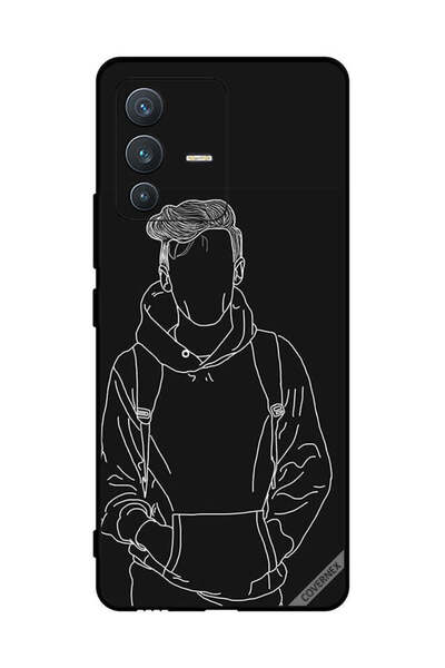 Covernex غطاء حماية لهاتف فيفو V23 5G رسم جاكت بوي