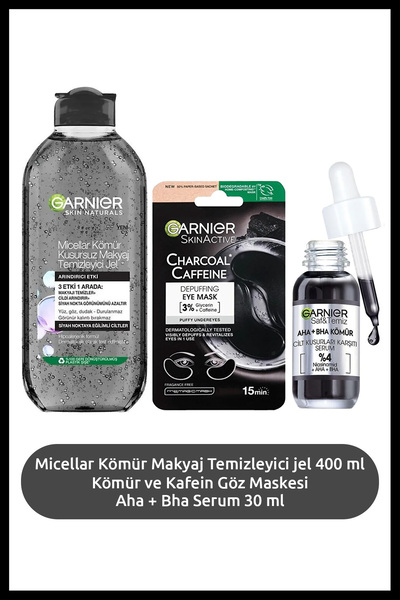 Garnier Kömür Serisi Cilt Bakım Seti