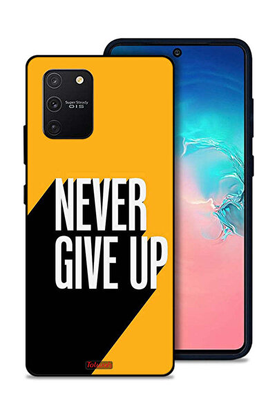 Tolwak غطاء حماية لهاتف Samsung Galaxy S10 Lite - لا تستسلم أبدًا