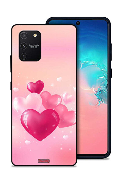 Tolwak غطاء حماية لهاتف سامسونج جالكسي S10 لايت برسومات قلوب جميلة