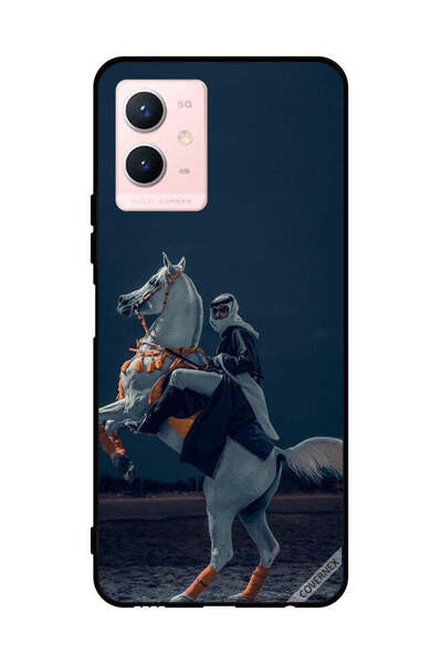 Covernex غطاء حماية لهاتف فيفو Y33s 5G، شاب على حصان