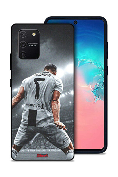 Tolwak غطاء حماية لهاتف سامسونج جالكسي S10 لايت بطبعة احتفال كريستيانو رونالدو