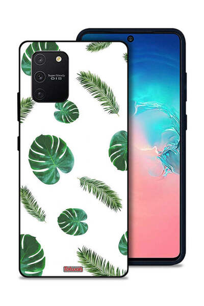 Tolwak غطاء حماية لهاتف سامسونج جالكسي S10 لايت بنقشة ريش