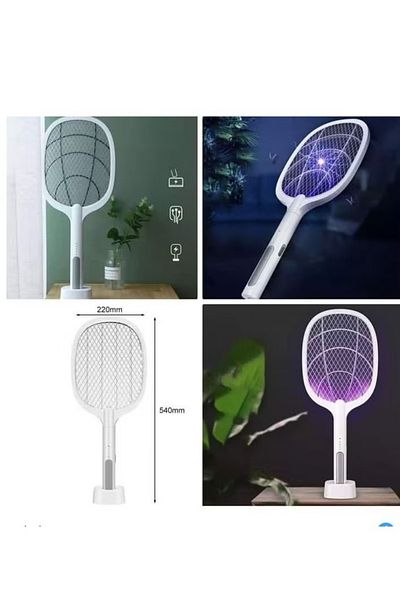 DLC Hand-held electric fly swatter, mosquito killer lamp