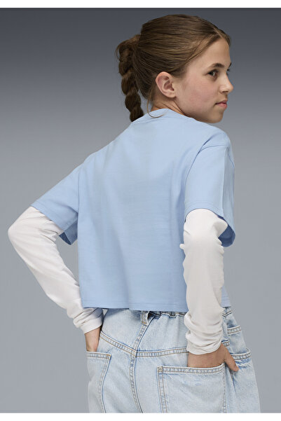 Puma Dětské tričko Essentials 2 Colour No. 1 PUMA Logo Short Length Tee