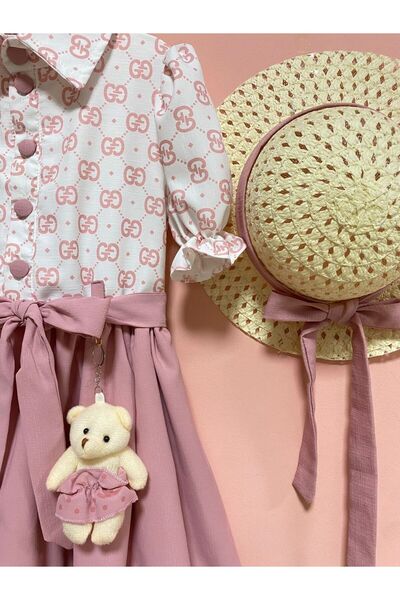 Cherrys Bebek Hat Dress Double Set