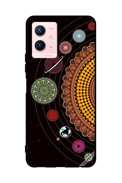 Covernex غطاء حماية لهاتف فيفو Y33s 5G - أشكال ماندالا الفضائية