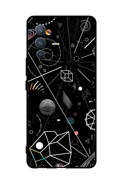 Covernex غطاء حماية لهاتف فيفو V23 برو بأشكال هندسية