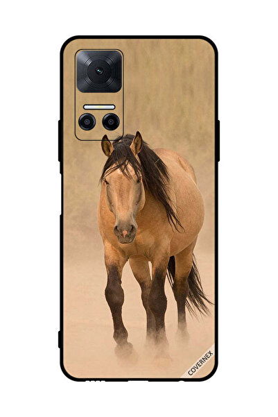 Covernex غطاء حماية لهاتف Honor Play6T - سباق الخيل باللون البني