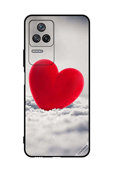 Covernex غطاء حماية لهاتف شاومي ريدمي كيه 50 - قلب أحمر جميل