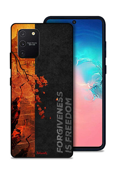 Tolwak غطاء حماية لهاتف سامسونج جالكسي S10 لايت - التسامح هو الحرية