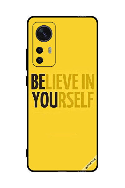 Covernex غطاء حماية لهاتف شاومي 12 - ثق بنفسك - أصفر