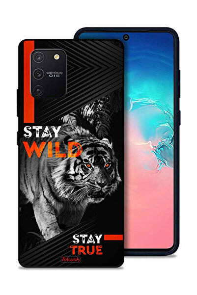 Tolwak غطاء حماية لهاتف Samsung Galaxy S10 Lite - Stay Wild Stay True