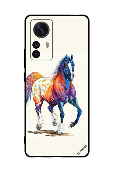 Covernex Protective Case Cover For Xiaomi 12 Pro Colorful Horse
