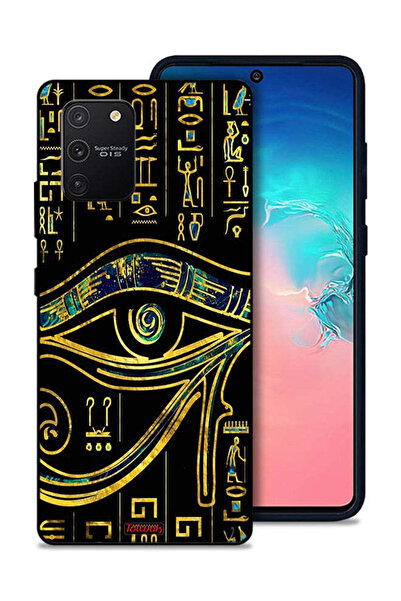 Tolwak غطاء حماية لهاتف Samsung Galaxy S10 Lite بتصميم عين فنية