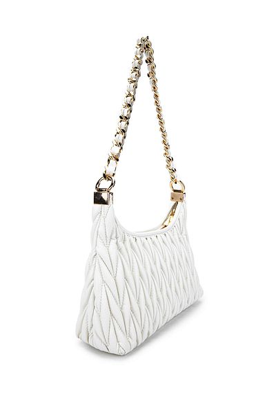 Tamer Tanca Women's Vegan White Shoulder Bag