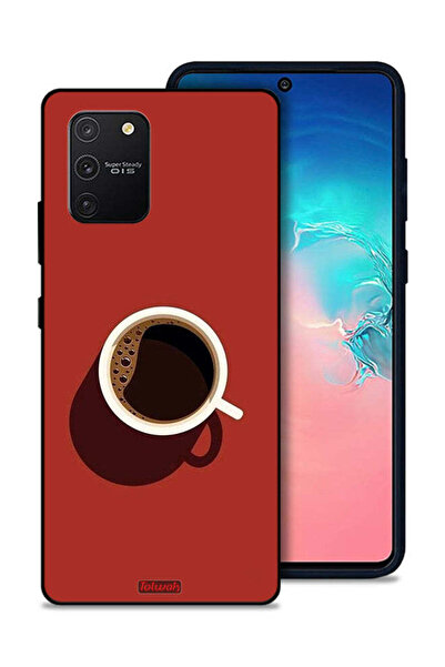 Tolwak غطاء حماية لهاتف Samsung Galaxy S10 Lite بتصميم فن فنجان القهوة
