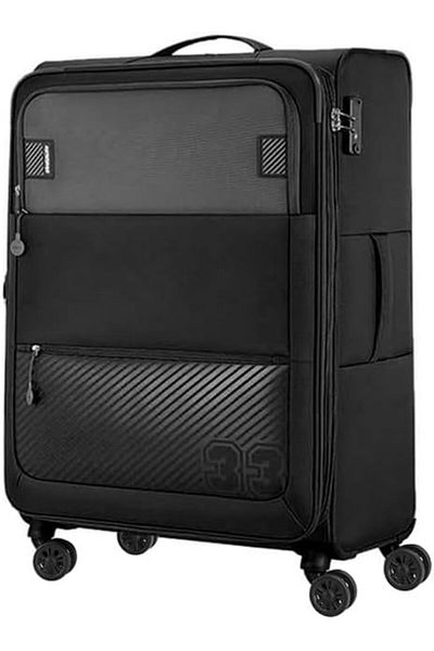American Tourister Majoris + Spinner 83 cm - Black - 3 Years Global Warranty
