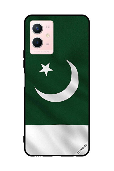 Covernex غطاء حماية لهاتف vivo Y33s 5G علم باكستان عمودي