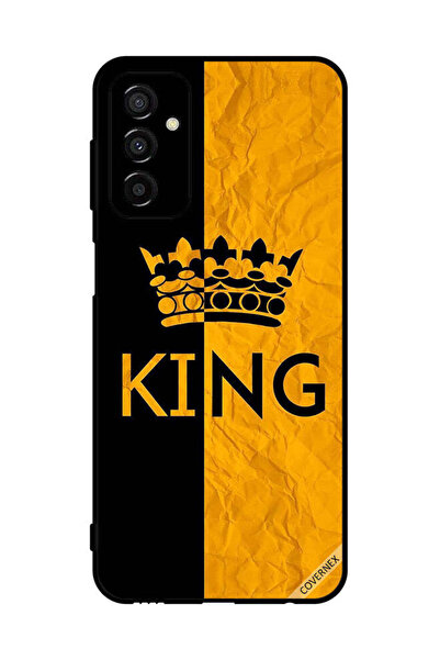 Covernex Protective Case Cover For Samsung Galaxy F23 King Black & Yellow