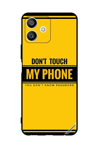 Covernex غطاء حماية لهاتف Honor Play6T Pro مكتوب عليه "لا تلمس هاتفي، أنت لا ...