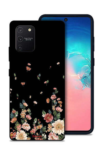 Tolwak غطاء حماية لهاتف Samsung Galaxy S10 Lite مع زهور صغيرة في الأسفل