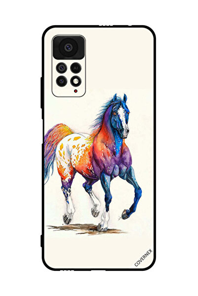 Covernex غطاء حماية لهاتف شاومي ريدمي نوت 11 برو 5G - حصان ملون