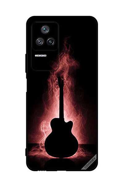 Covernex غطاء حماية لهاتف شاومي ريدمي K50 برو بتصميم انعكاس جيتار في الظلام