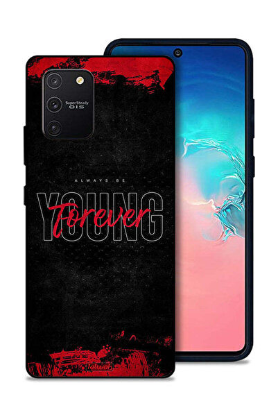 Tolwak غطاء حماية لهاتف سامسونج جالكسي S10 لايت - شاب للأبد