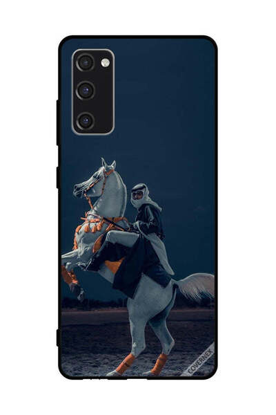 Covernex غطاء حماية لهاتف سامسونج جالاكسي S20 FE 5G، شاب على حصان