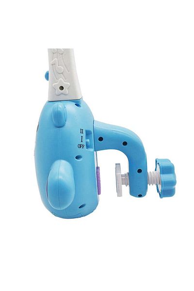 KidProtect Dream World Baby Crib Musical Carousel, Blue - New Product