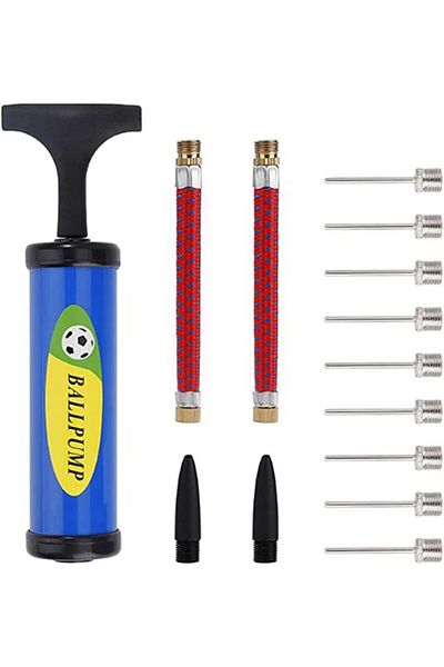 COOYA 14-in-1 Hand Air Pump-Universal Inflator for Balls,Beds,Toys & More with 9 Needles