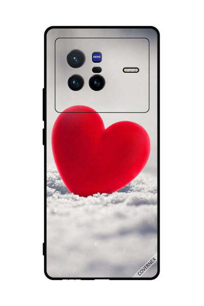 Covernex غطاء حماية لهاتف فيفو X80 - قلب جميل