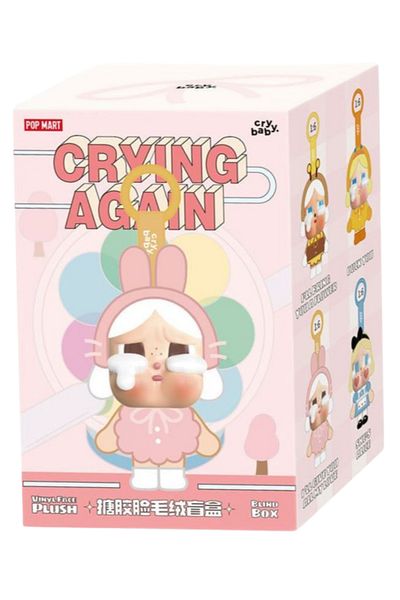 divera Crying Again Cry Baby Bag Charm Accessory-1Pcs Keychain Plush-Labubu