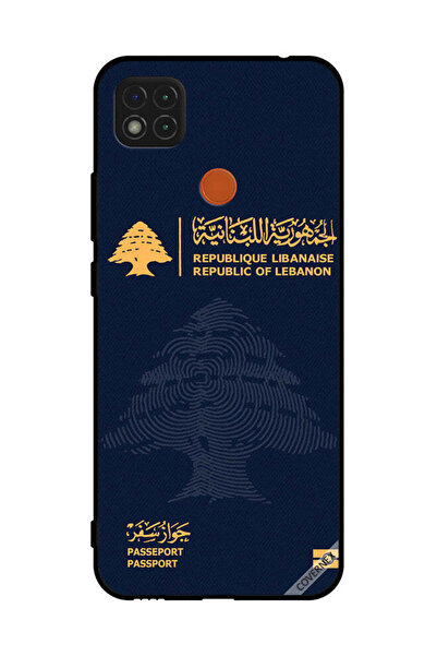 Covernex غطاء حماية لهاتف شاومي ريدمي 9 سي جواز سفر لبناني