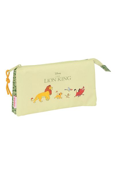 MUFASANDS Triple Case, Mufasa, Green-Beige, 22 x 12 x 3 cm