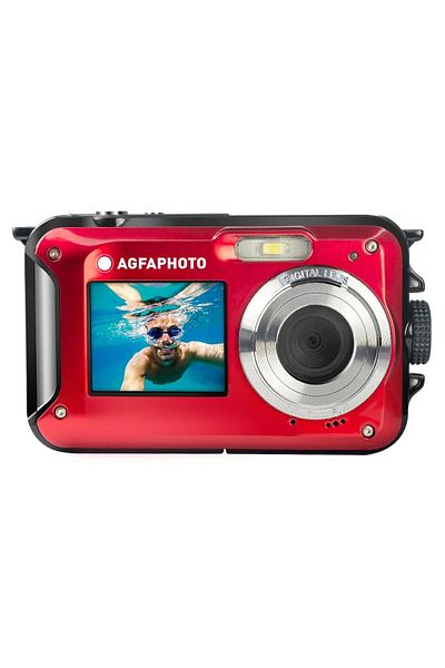 Agfa Cameră digitală Realishot WP8000, 24 MP, roșie